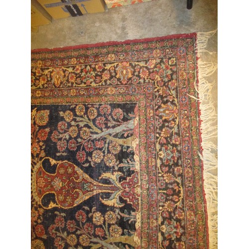 519 - Persian Wool Tree of Life Rug, 200x140cm