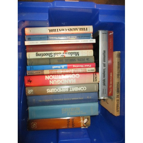 33 - Three Boxes of Books - Guns etc