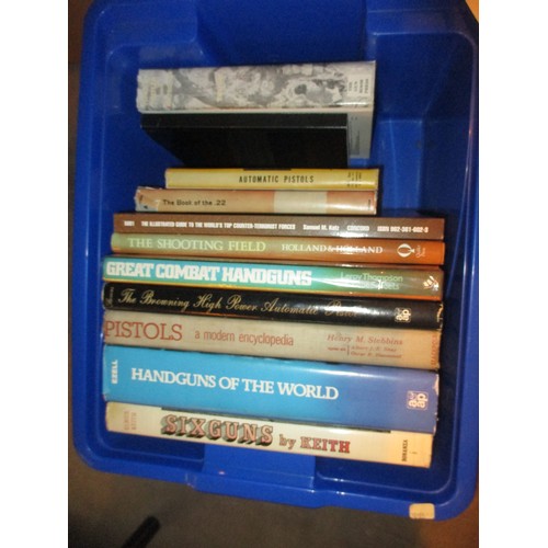 96 - Three Boxes of Books - Guns etc