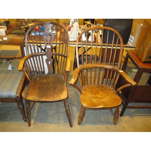 521 - Two Windsor Chairs