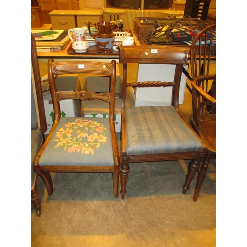 522 - Two 19th Century Mahogany Chairs