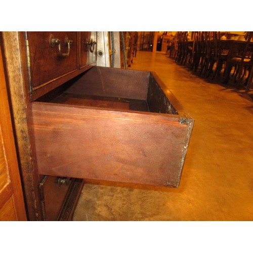 603 - 19th Century Mahogany Bookcase on Cabinet, 67cm