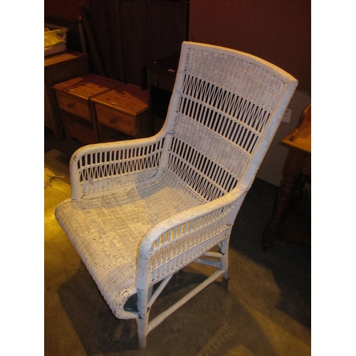 807B - Wicker Conservatory Chair