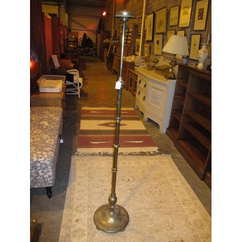 812 - Brass Standard Lamp