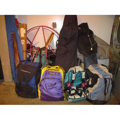 814 - Quantity of Paragliding Equipment and Accessories