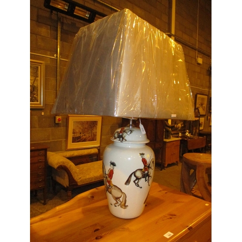 115 - Large Ornamental Table Lamp with Shade