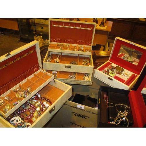 28 - Box of Costume Jewellery