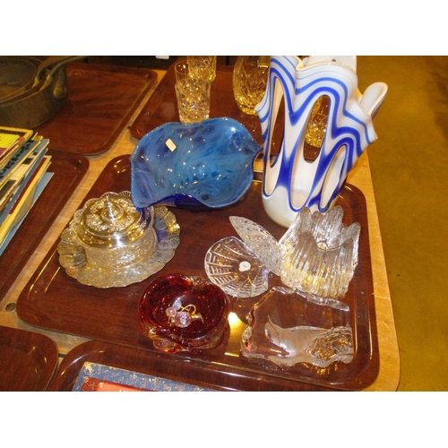 32 - Waterford Crystal Clam Shell and Other Glasswares