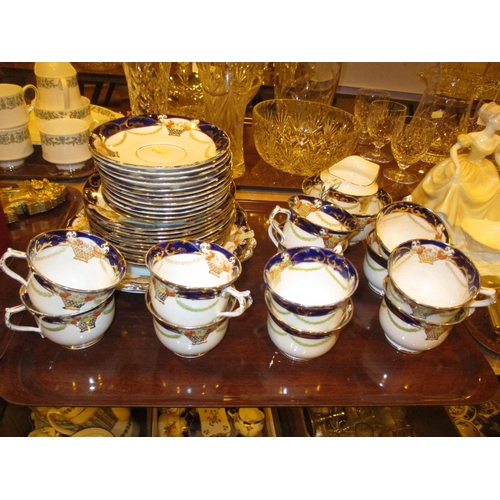 57 - Bell China 40 Piece Tea Set