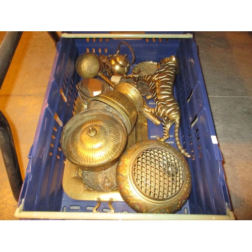 65 - Box of Brasswares