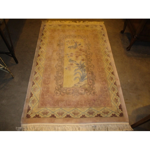 358 - Chinese and Anglo Indian Rugs, 188x122cm and 156x93cm