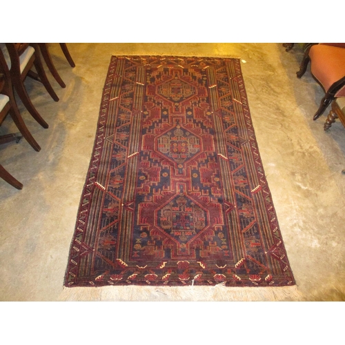 359 - Persian Wool Rug, 215x112cm, along with 2 Other Rugs 190x130cm, 190x115cm