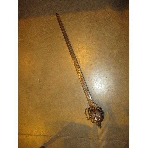 18 - Basket Hilt Sword