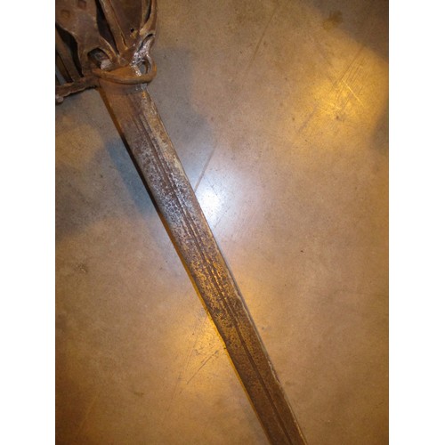 18 - Basket Hilt Sword