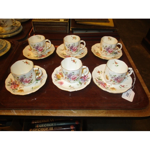 251 - Royal Crown Derby 12 Piece Coffee Set