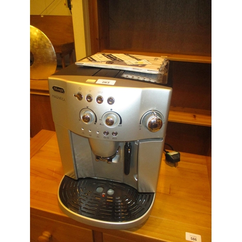 263 - De Longhi Magnifica Bean To Cup Coffee Machine