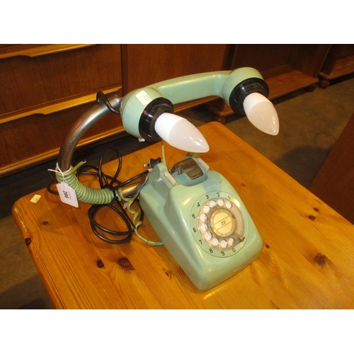 266 - Steam Punk Telephone Lamp