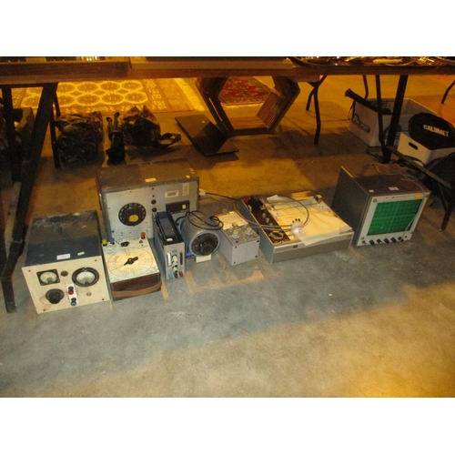 70 - Display Oscilloscope TF2212, Potentiometric Recorder RE511, Value Voltmeter and Other Items