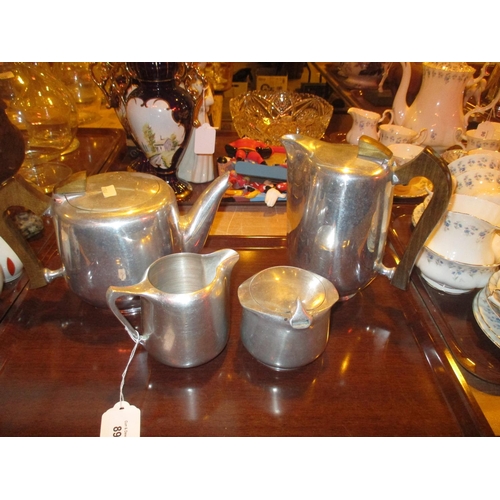 89 - Picquot 4 Piece Tea Service