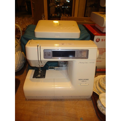 97 - New Home Memory Craft 800 C E Sewing Machine