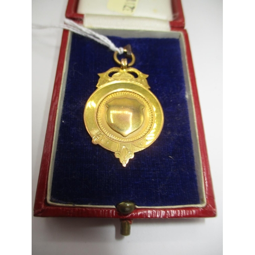 358 - 9ct Gold Cairn School Dux Medal, 6.5g