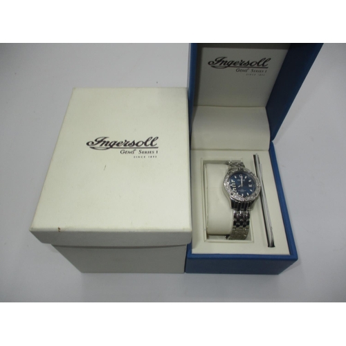 492 - Ingersoll Gem Series Bracelet Watch, Box and Papers