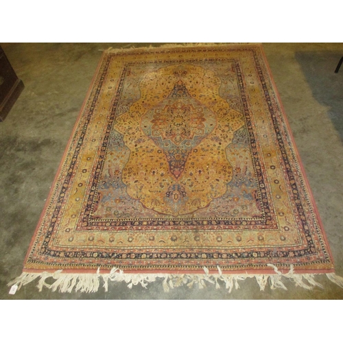 511 - Traditional Border Rug, 225x160cm