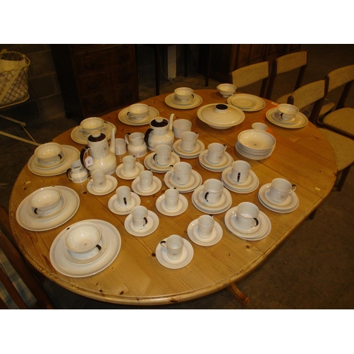 134 - Royal Doulton Morning Star Dinner Service, 80 pieces