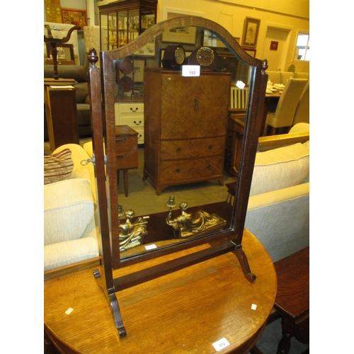 153 - Mahogany Dressing Mirror