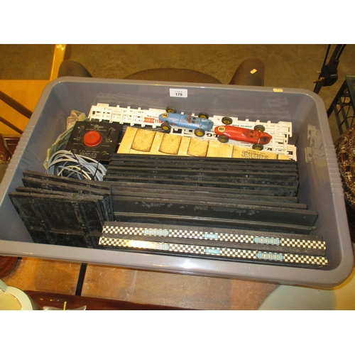 178 - Box of Vintage Triang Scalextric