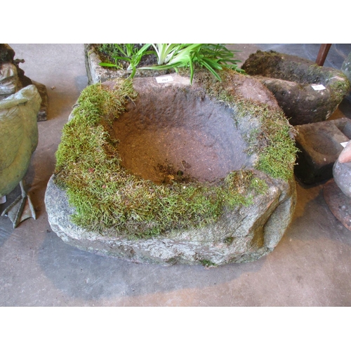 707 - Stone Planter, 45x39cm