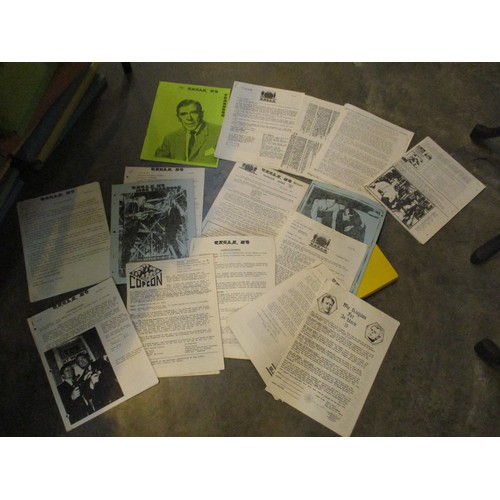 32 - Collection of Fanzines etc Relating to Star Strekker, The Man From Uncle, Stag, Fantasy Image etc