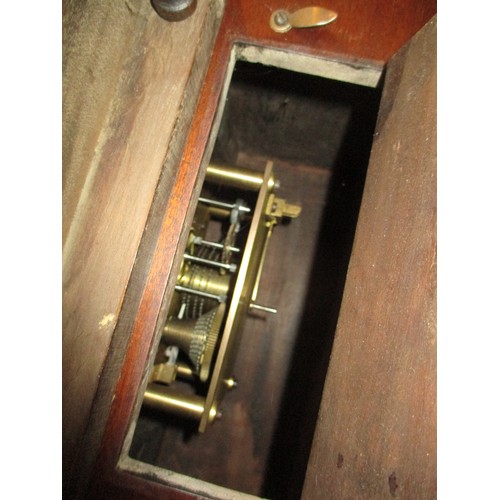 591 - Fusee Movement Wall Clock with Pendulum