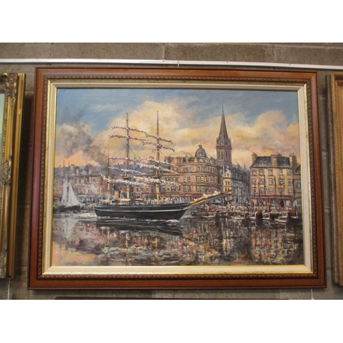 Eddie Lange 1998, Oils on Canvas, RRS Discovery in Dundee, 65x91cm