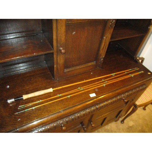 33 - Hardy Bros The Gold Medal Cane Fly Rod and 2 Others by Farlow + Co and Gow + Sons Dundee