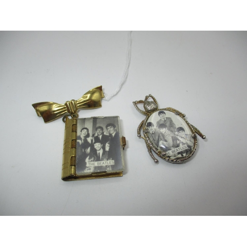 443 - Two Vintage The Beatles Brooches