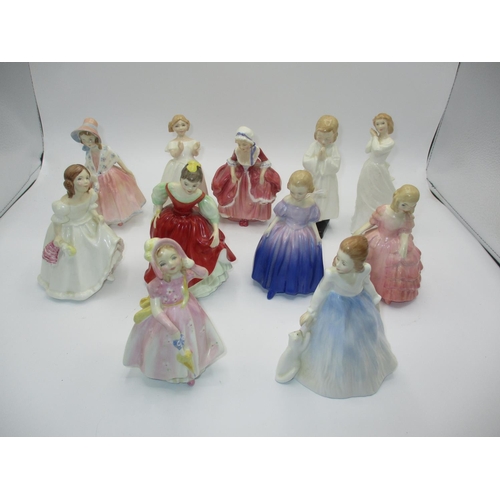 468 - Eleven Small Royal Doulton Figures