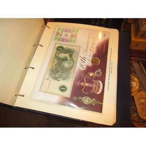 48 - Five Albums of Royal Coin Covers, First Day Covers etc