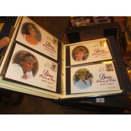 48 - Five Albums of Royal Coin Covers, First Day Covers etc