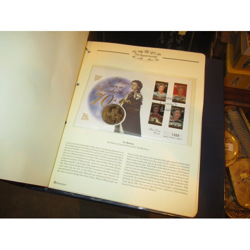 48 - Five Albums of Royal Coin Covers, First Day Covers etc