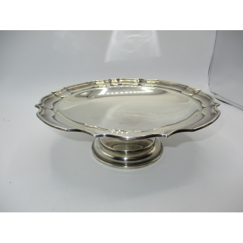 332 - Silver Shaped Border Comport, Sheffield 1917, 470g