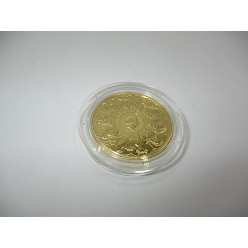 396 - 2021 Gold 100 Pounds Coin 1oz Fine Gold 999.9, The Queen's Beasts