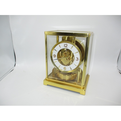 Jaeger Le Coultre Atmos Clock, with box and papers