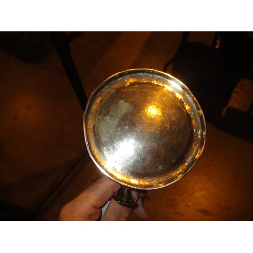 416 - 18th Century Silver Lidded Tankard, London 1733, Maker WD, 660g, 16cm h