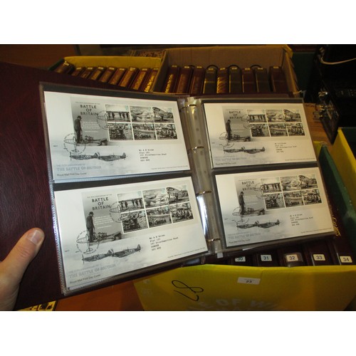 23 - Eight Albums of First Day Covers etc