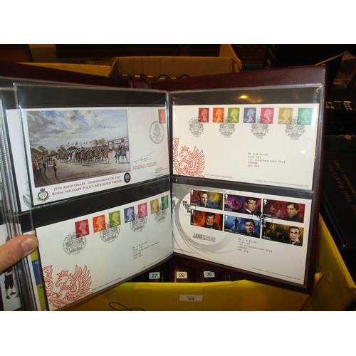 23 - Eight Albums of First Day Covers etc