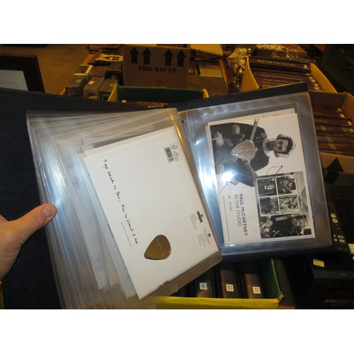 20 - Eleven Albums of Royal Mail/Royal Mint Philatelic Numismatic Coin Covers