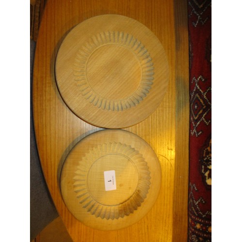 1 - Two Mixing Bowls, 2 Shortie Moulds, Mortar and Pestle