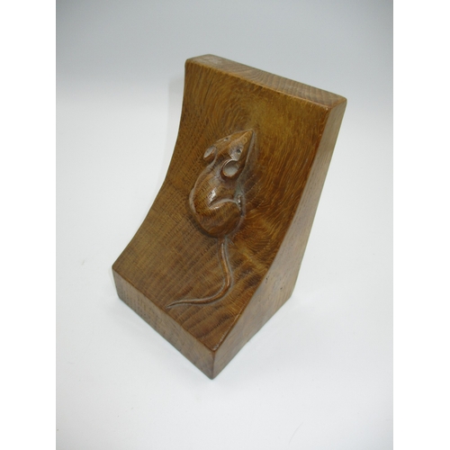 265 - Robert Thompson of Kilburn Mouseman Bookend, 16cm h