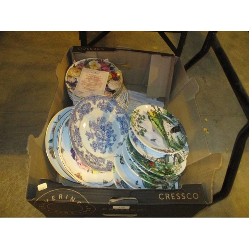 Box of Collectors Plates